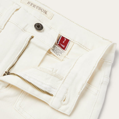 921 High-Rise Flare Jeans White - Stetson