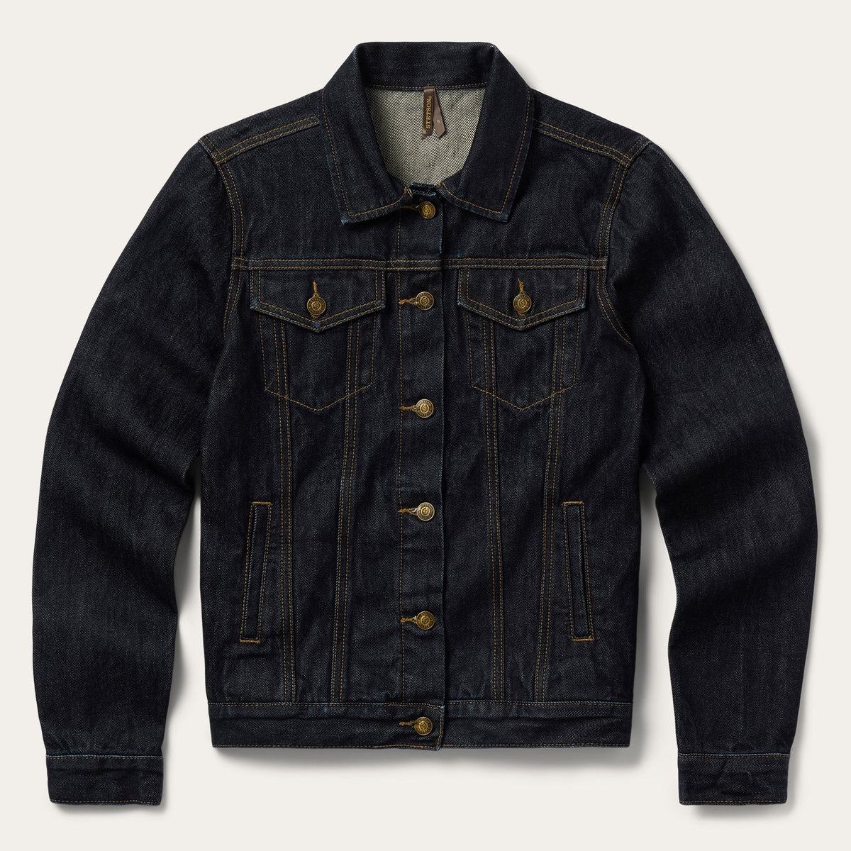 Raw Denim Jean Jacket Rinse - Stetson