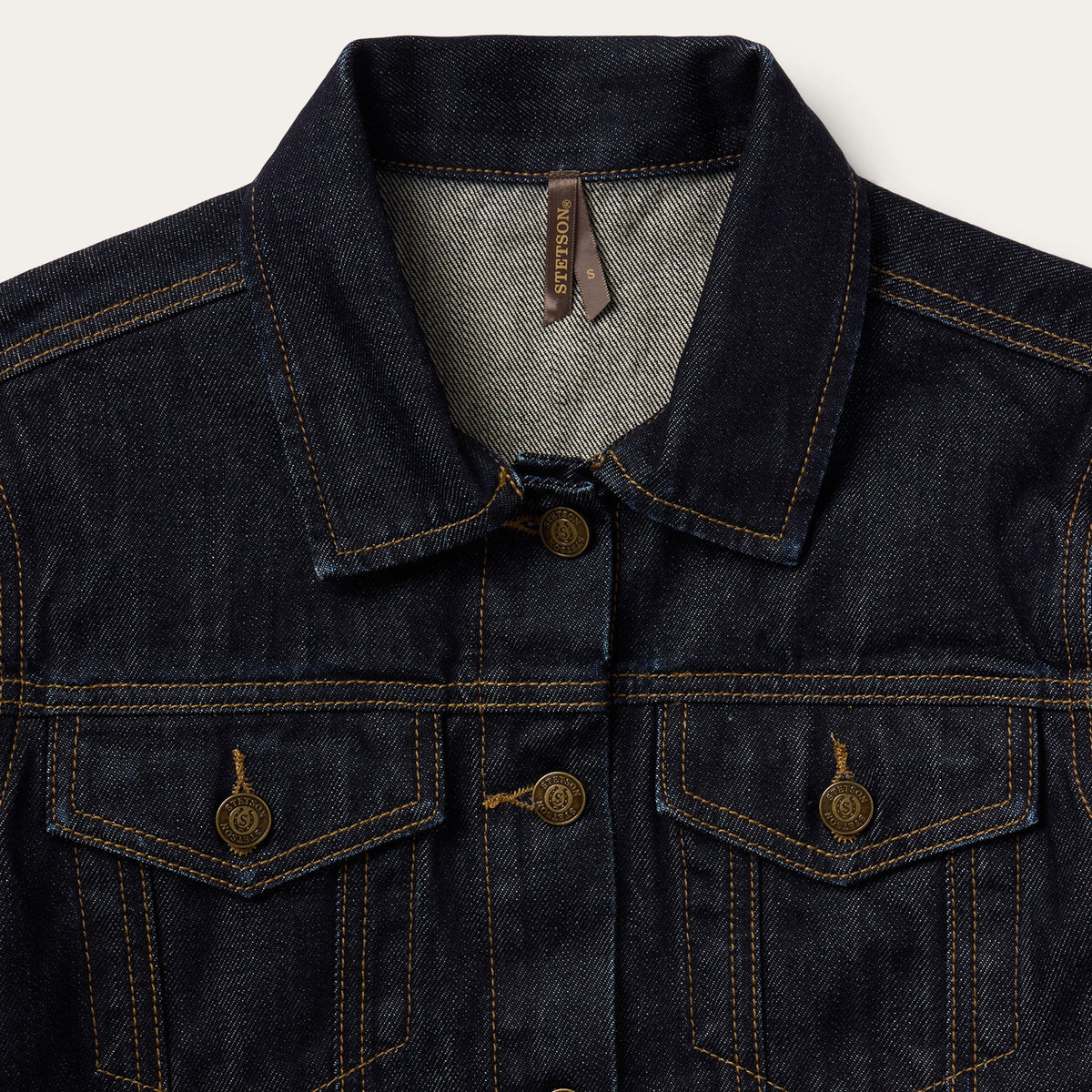 Raw Denim Jean Jacket Rinse - Stetson