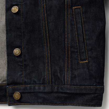 Raw Denim Jean Jacket Rinse - Stetson