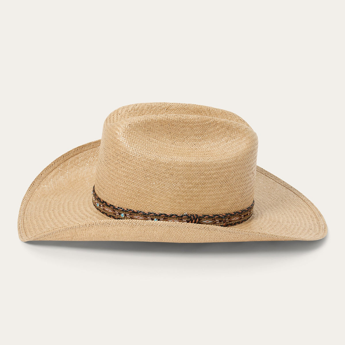 Ashby Straw Cowboy Hat Tan - Stetson