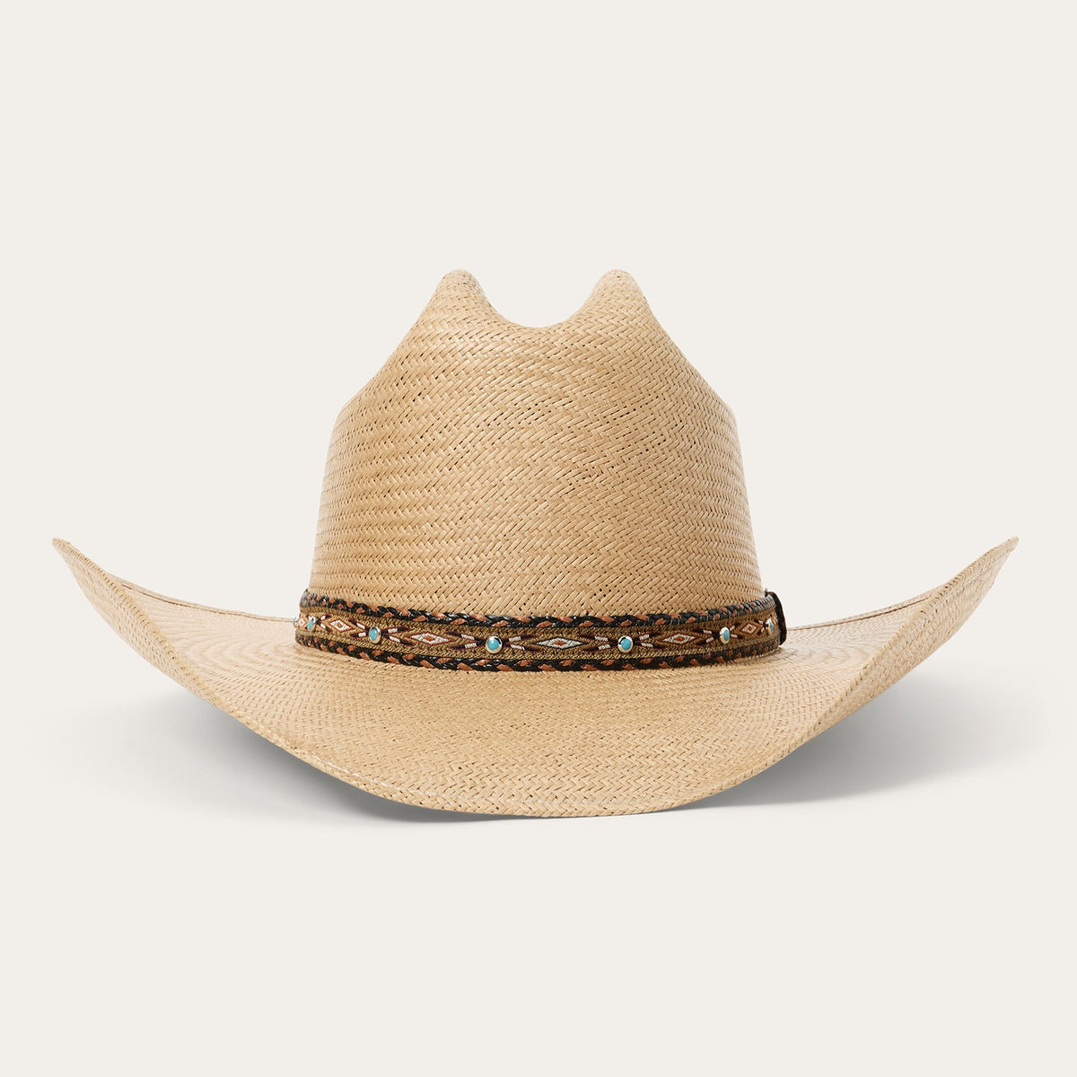Ashby Straw Cowboy Hat Tan - Stetson