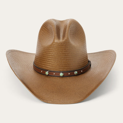 Bellmont Straw Cowboy Hat Cognac - Stetson