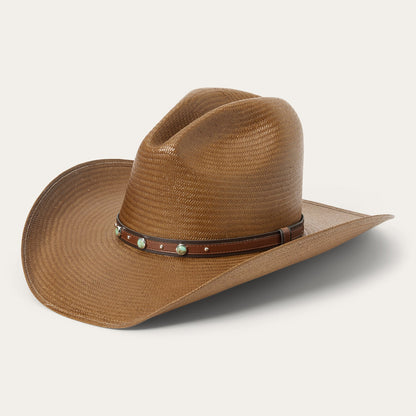 Bellmont Straw Cowboy Hat Cognac - Stetson
