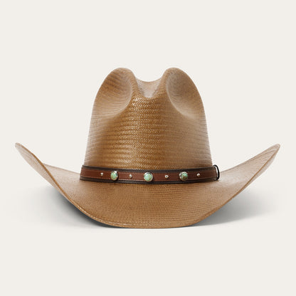 Bellmont Straw Cowboy Hat Cognac - Stetson