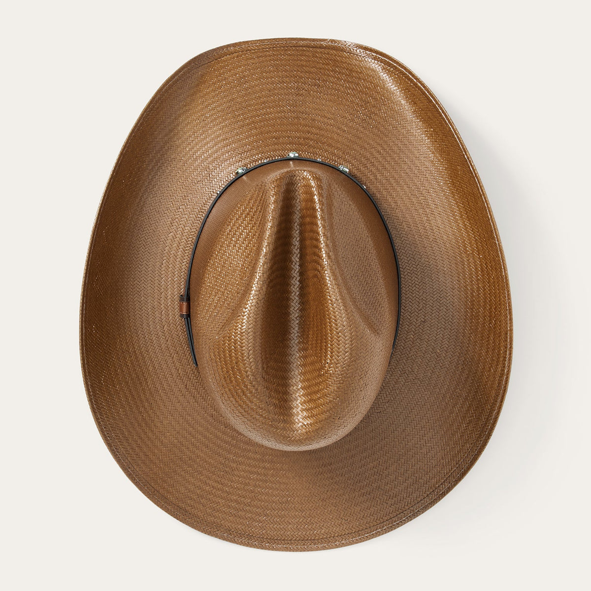 Bellmont Straw Cowboy Hat Cognac - Stetson