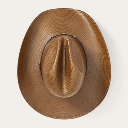Bellmont Straw Cowboy Hat Cognac - Stetson