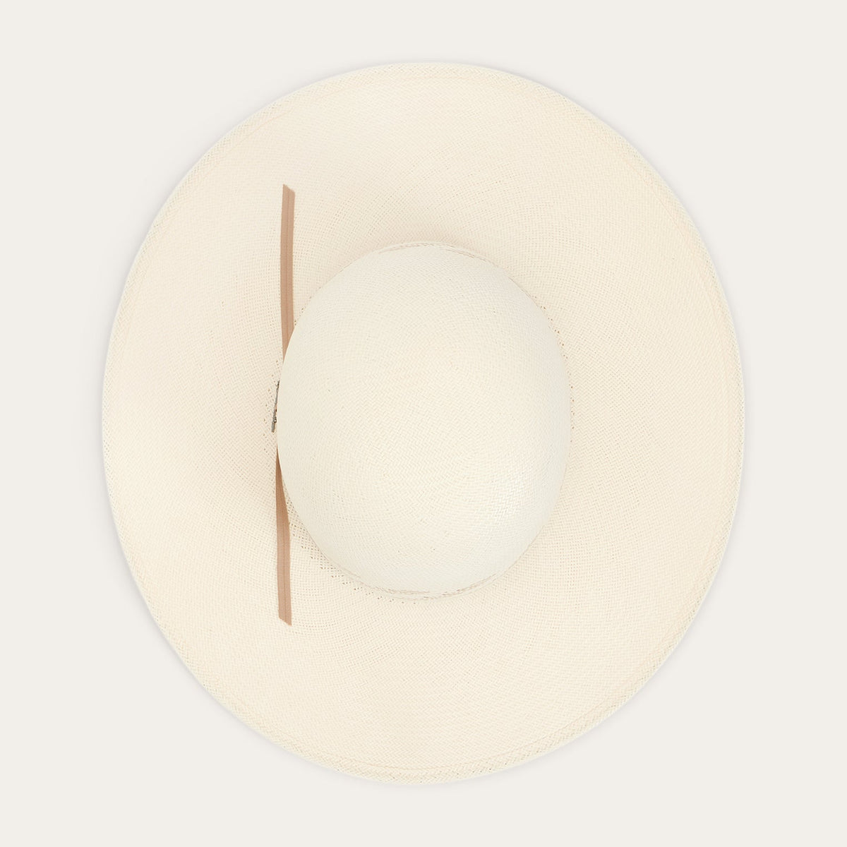 Thunder 10X Open Crown Straw Cowboy Hat Ivory Gray - Stetson