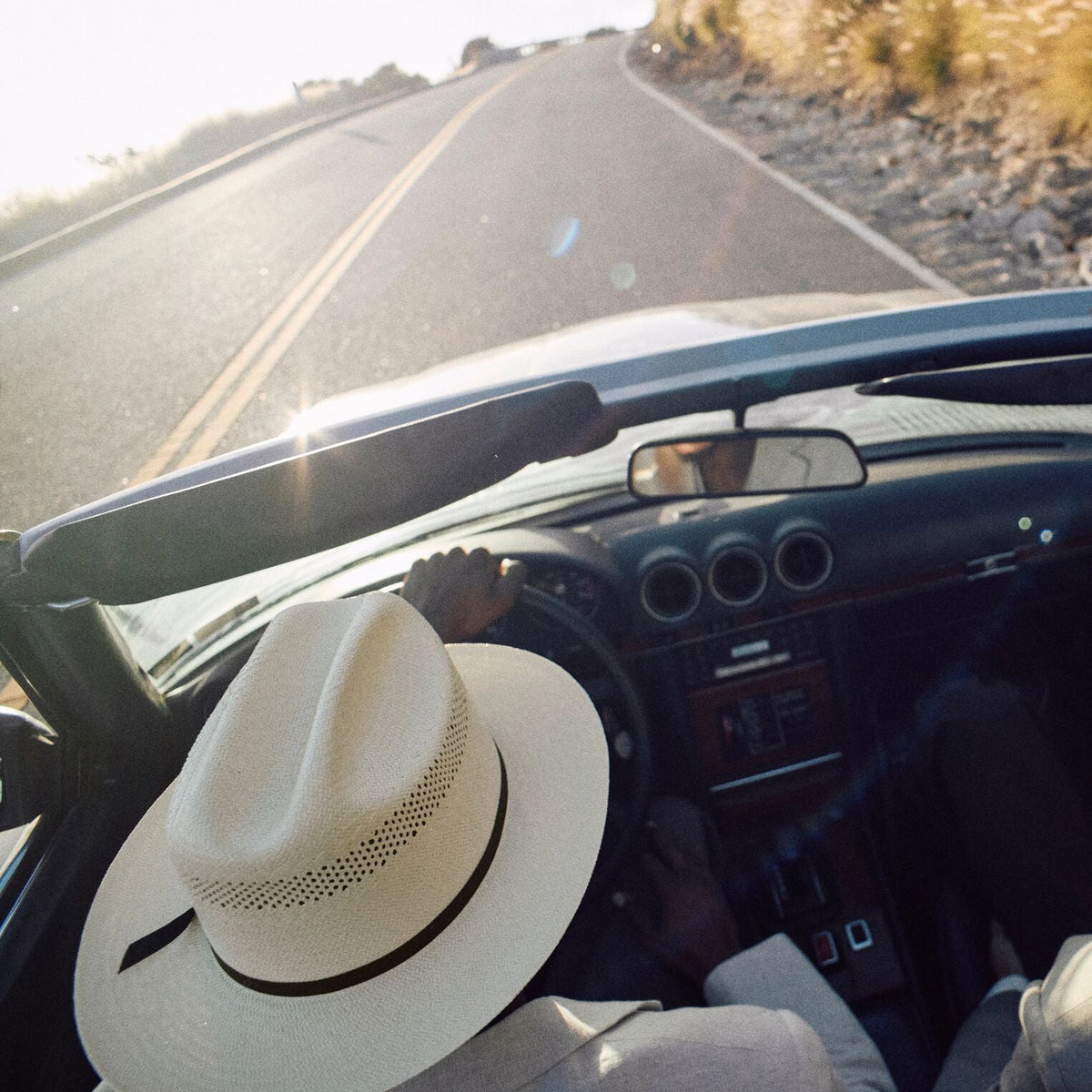 Open Road 10X Straw Cowboy Hat Natural - Stetson