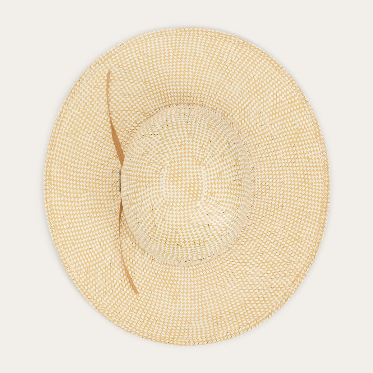 Classic 20X Open Crown Straw Cowboy Hat Ivory/Wheat - Stetson