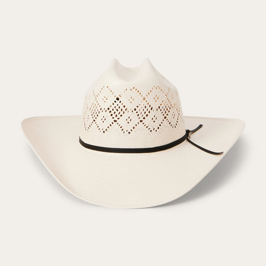 Brookwood 10X Straw Cowboy Hat Natural - Stetson