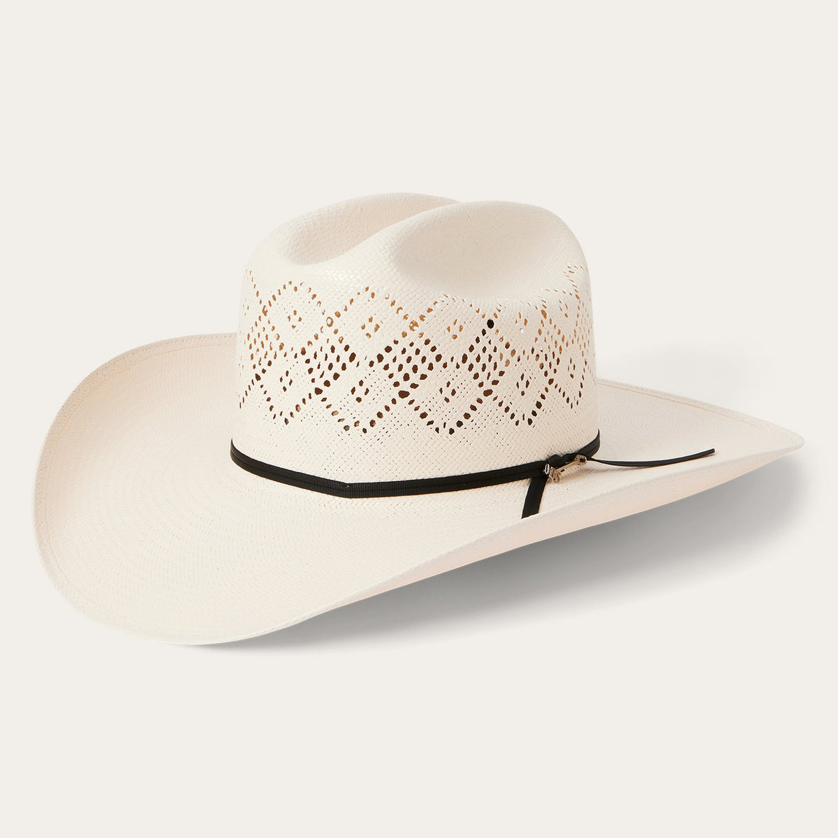 Brookwood 10X Straw Cowboy Hat Natural - Stetson