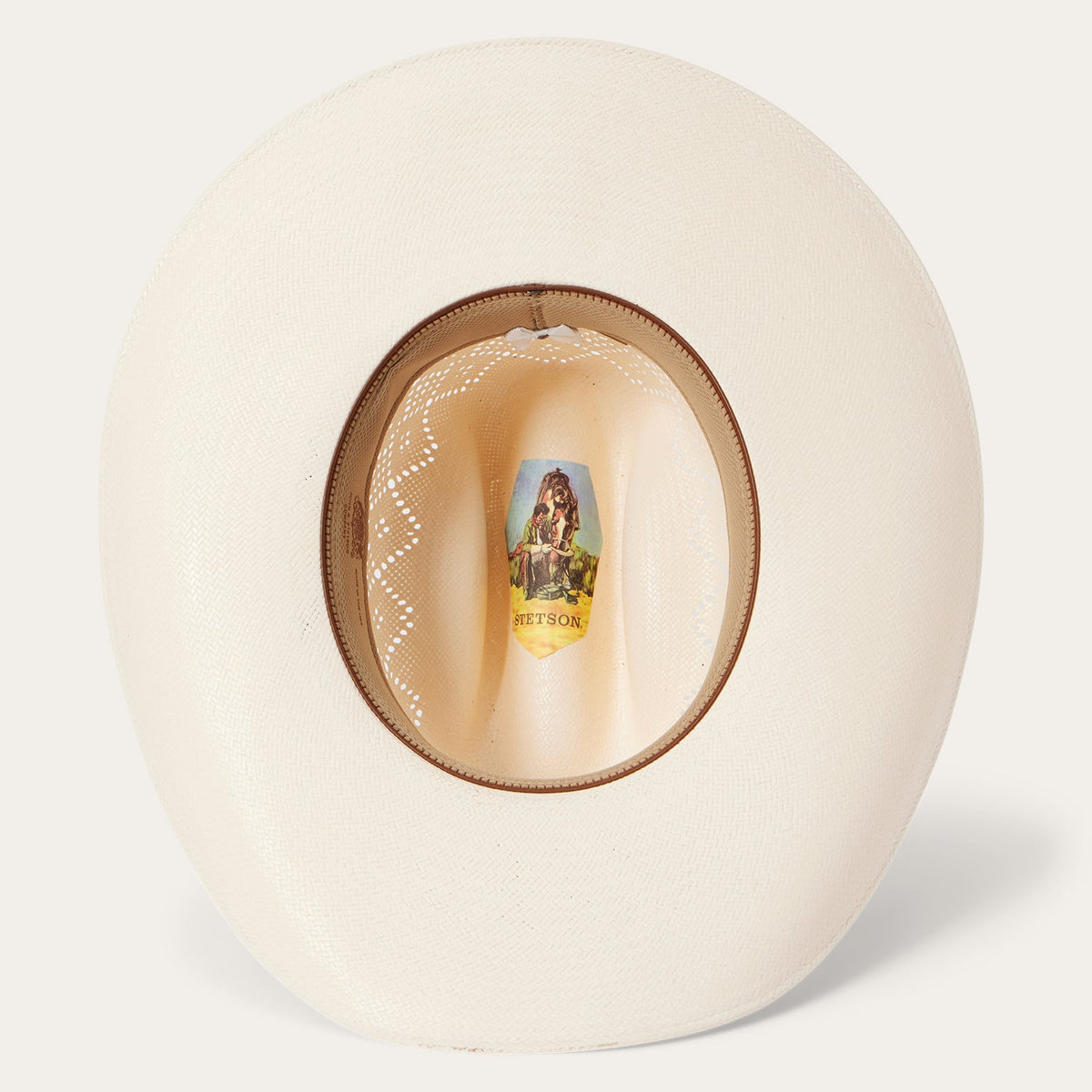 Brookwood 10X Straw Cowboy Hat Natural - Stetson
