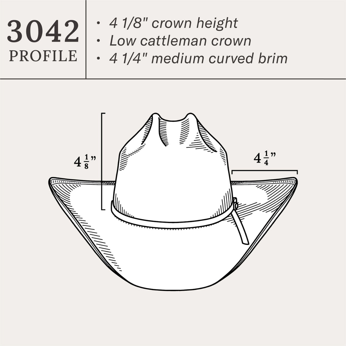 Brookwood 10X Straw Cowboy Hat Natural - Stetson