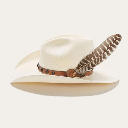 Broken Bow 10X Straw Cowboy Hat Natural - Stetson