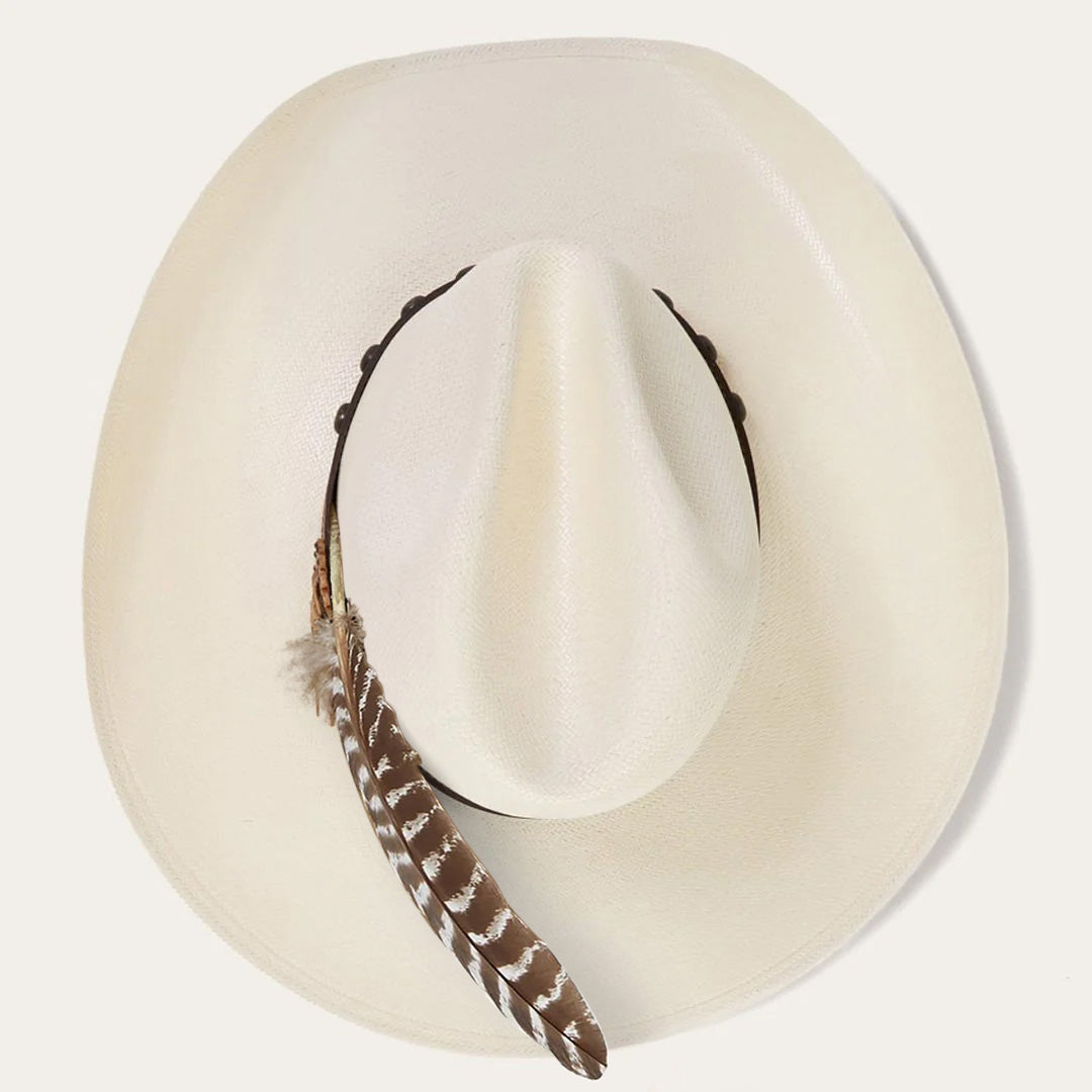 Broken Bow 10X Straw Cowboy Hat Natural - Stetson