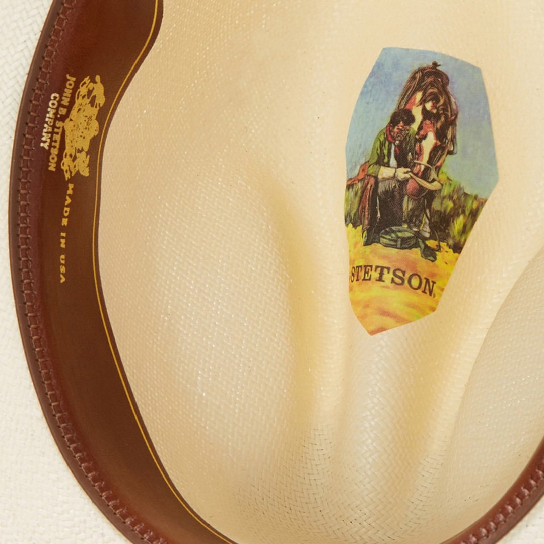 Broken Bow 10X Straw Cowboy Hat Natural - Stetson