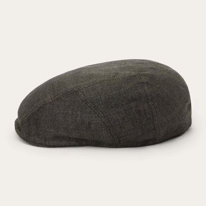 Herringbone Linen Ivy Cap Olive Herringbone - Stetson