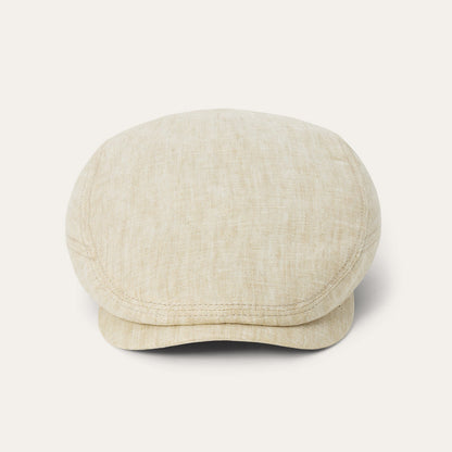 Premium Linen Driver Cap Beige - Stetson