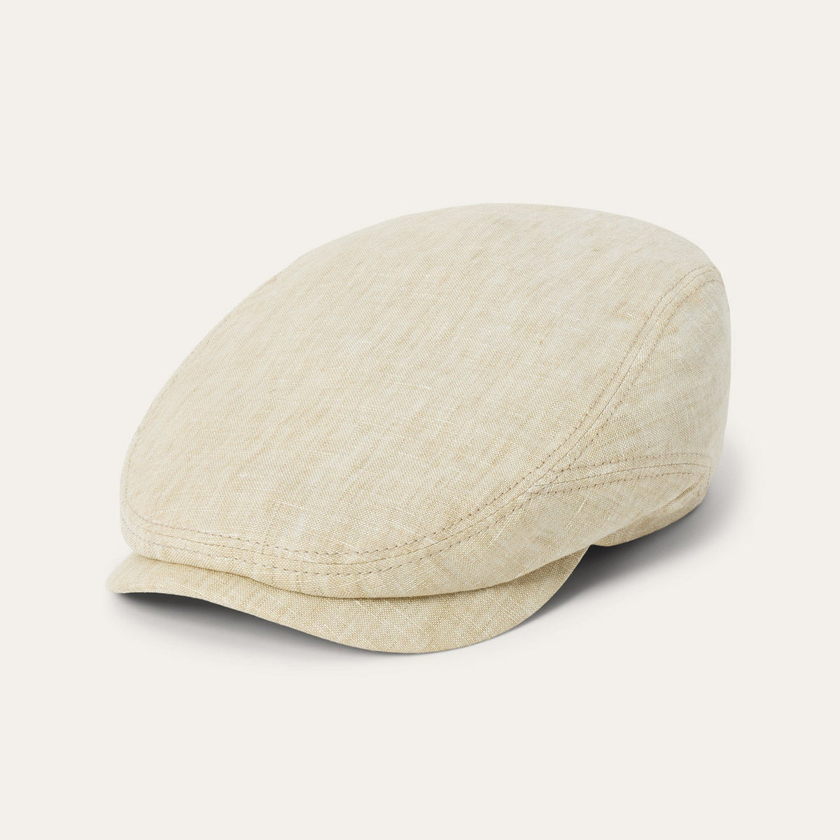 Premium Linen Driver Cap Beige - Stetson