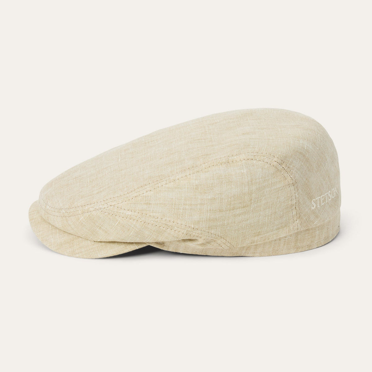 Premium Linen Driver Cap Beige - Stetson