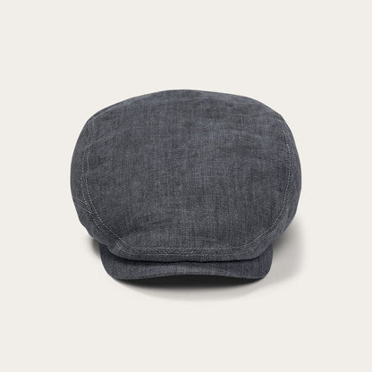 Premium Linen Driver Cap Denim Grey - Stetson