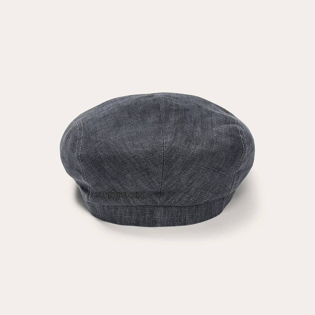 Premium Linen Driver Cap Denim Grey - Stetson