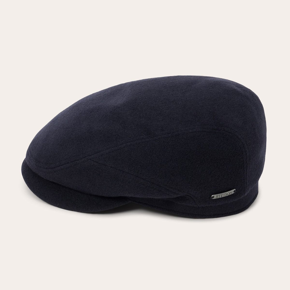 Wool Cashmere Driver Cap Navy - Stetson
