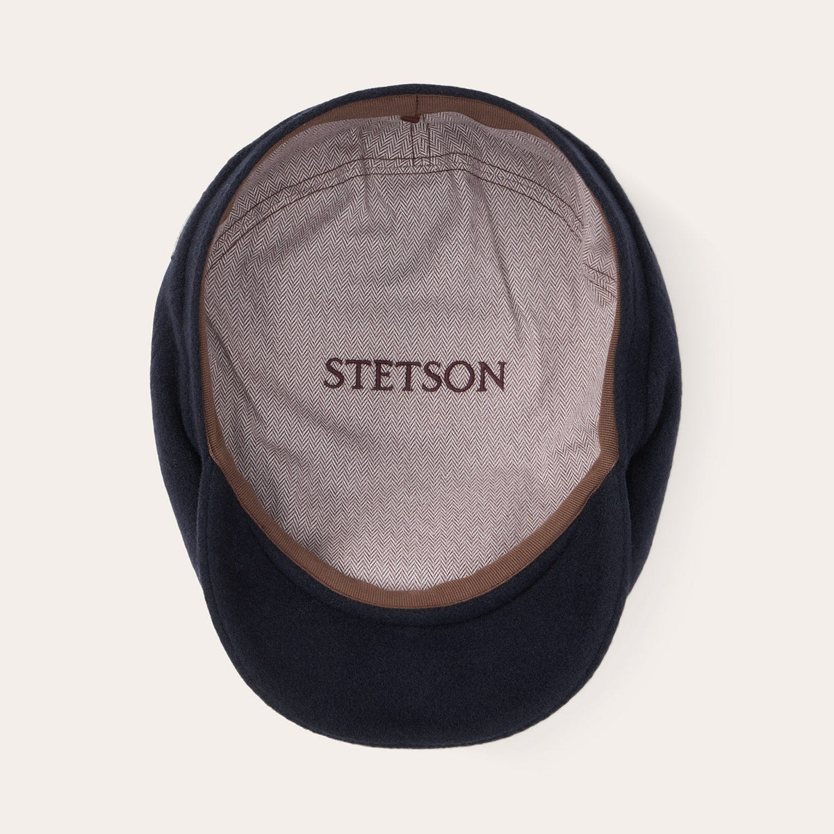Wool Cashmere Driver Cap Navy - Stetson