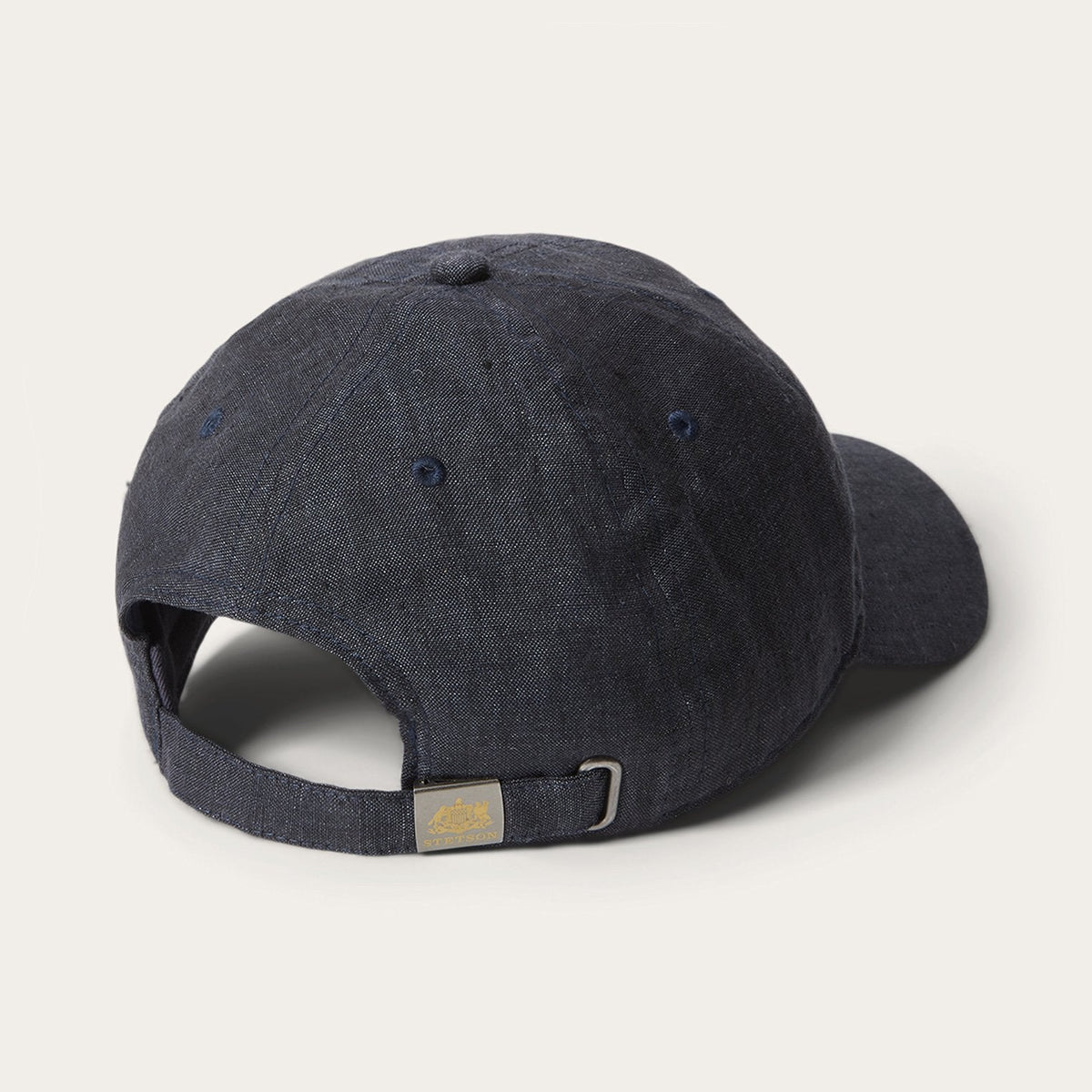 Linen Baseball Cap Dark Grey - Stetson