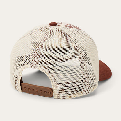 Free Spirit Trucker Hat Brown Cow - Stetson