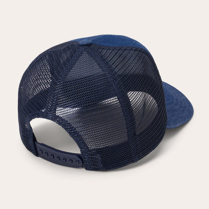 Dark Denim 1865 Patch Trucker Cap Blue - Stetson
