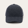 Dark Grey Herringbone