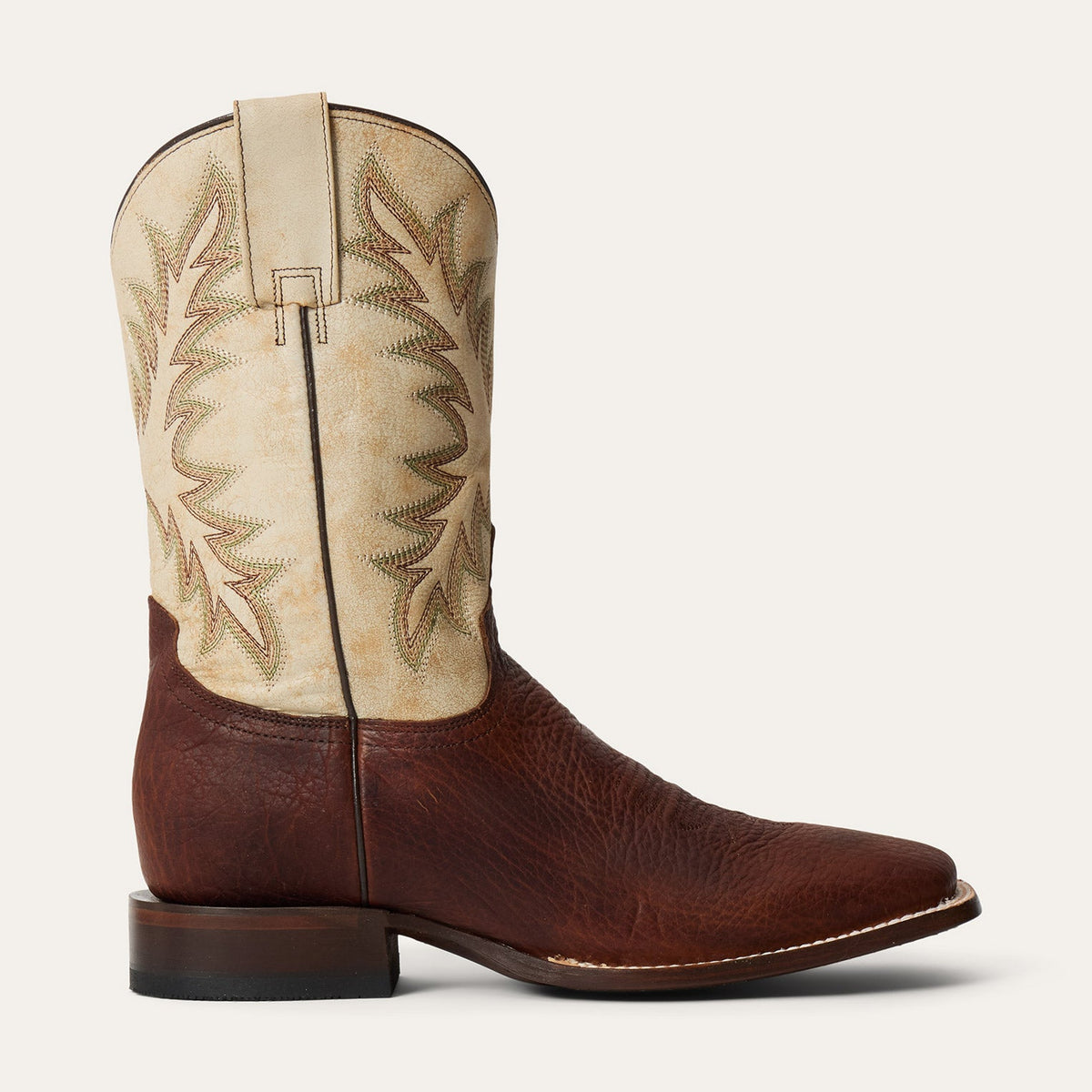 Cole Bison Boots White/Brown - Stetson