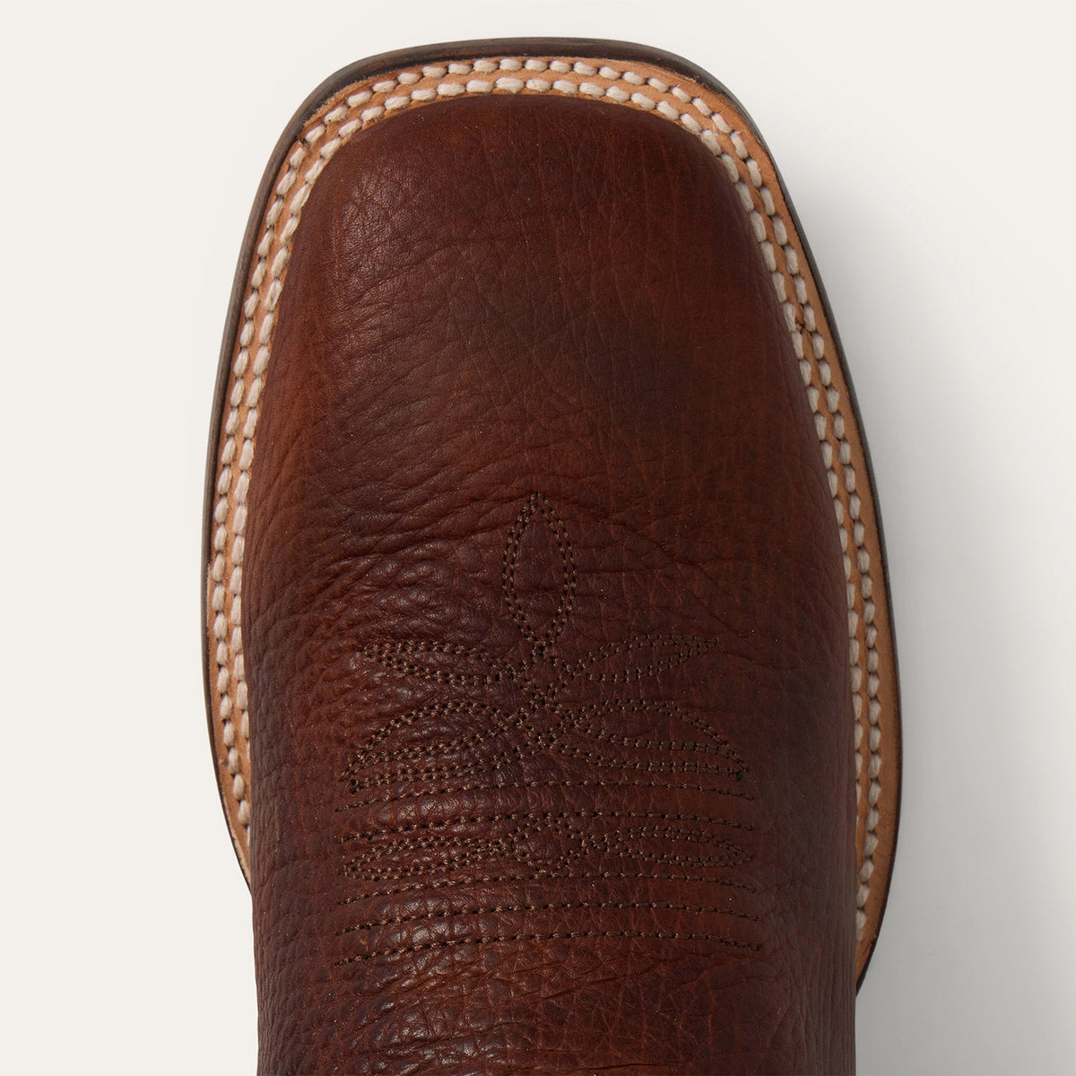 Cole Bison Boots White/Brown - Stetson