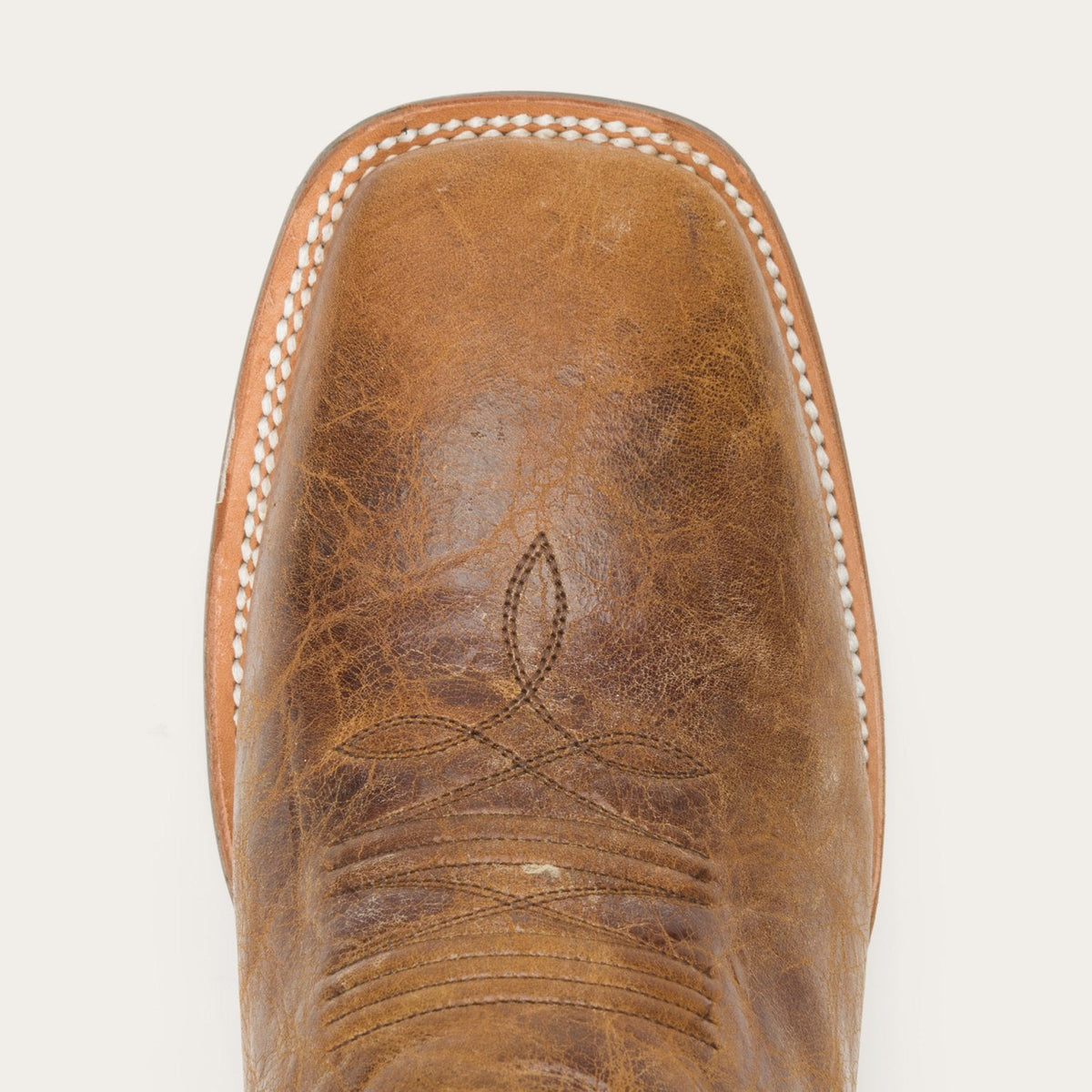 Goddard Burnished Blue & Brown Leather Boot Brown - Stetson