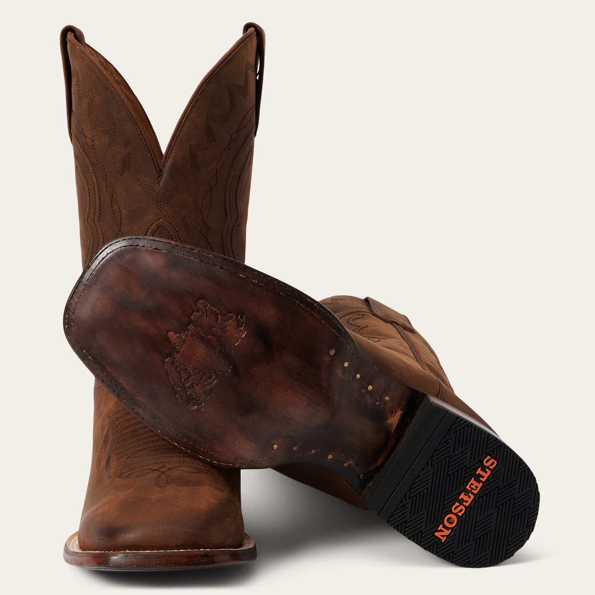 Bowie Boots Brown - Stetson