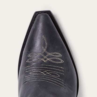 Blair Corded Side Zip Cowboy Boot Black - Stetson