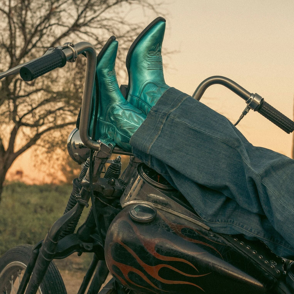 Jolene Boots Green - Stetson