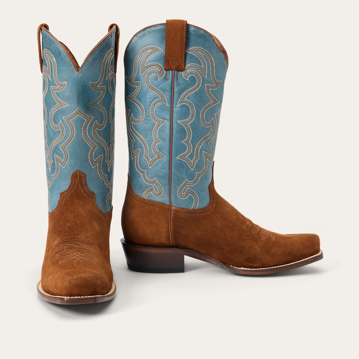 Bronco Boots Blue - Stetson