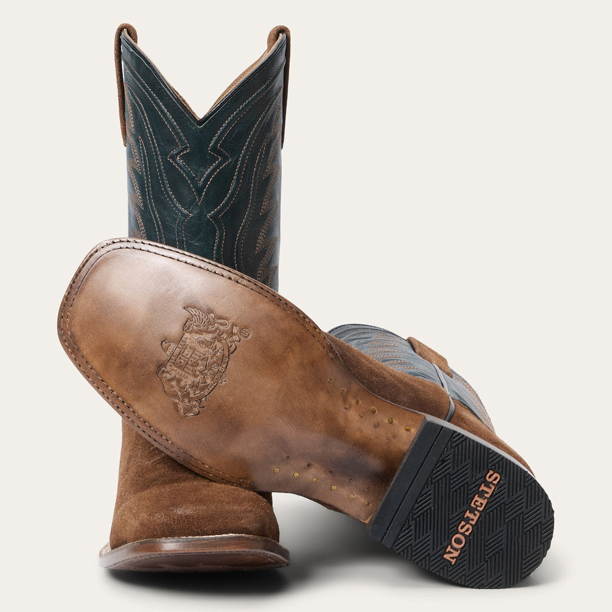 Tripp Boots Saddle Suede - Stetson