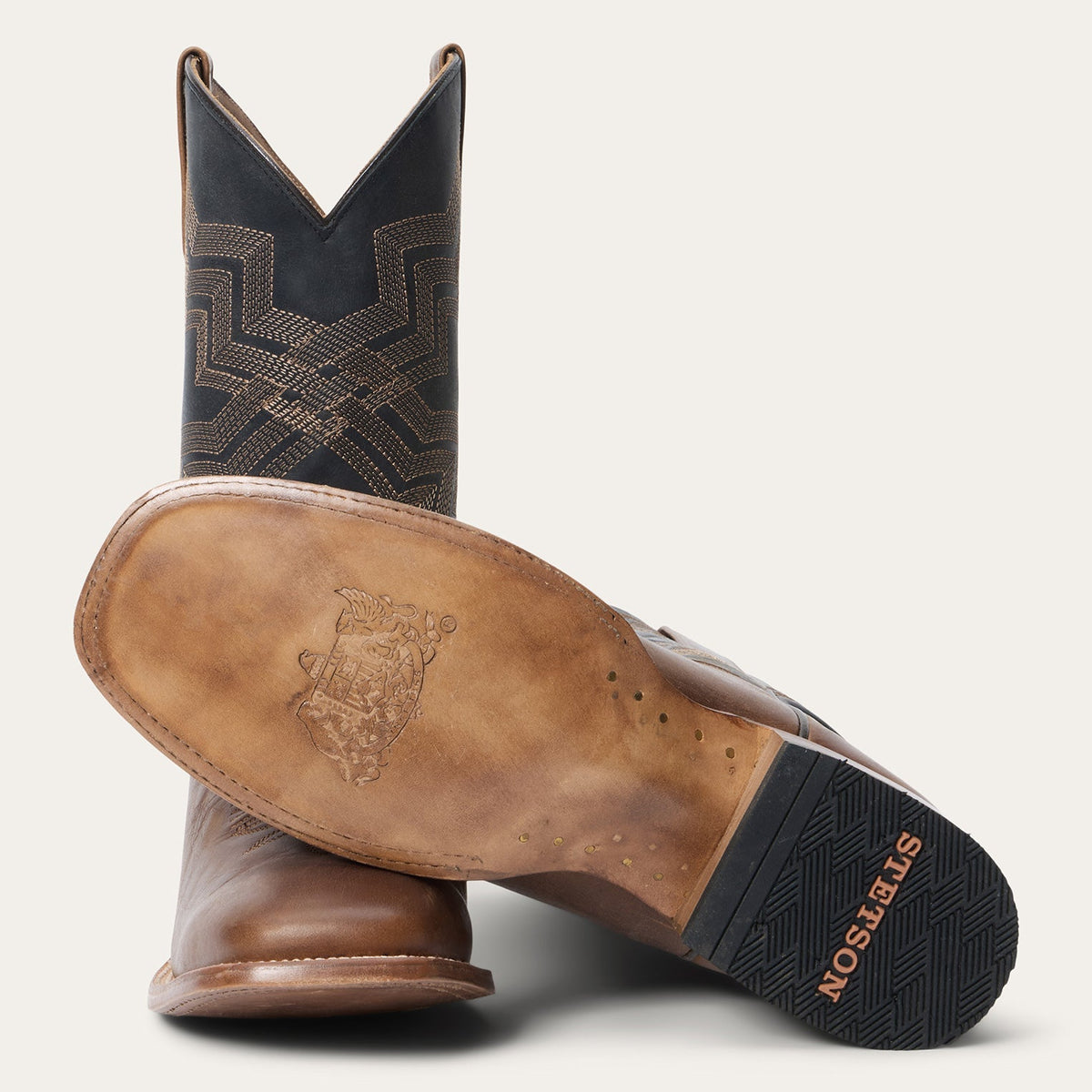 Grady Boots Burnished Brown - Stetson