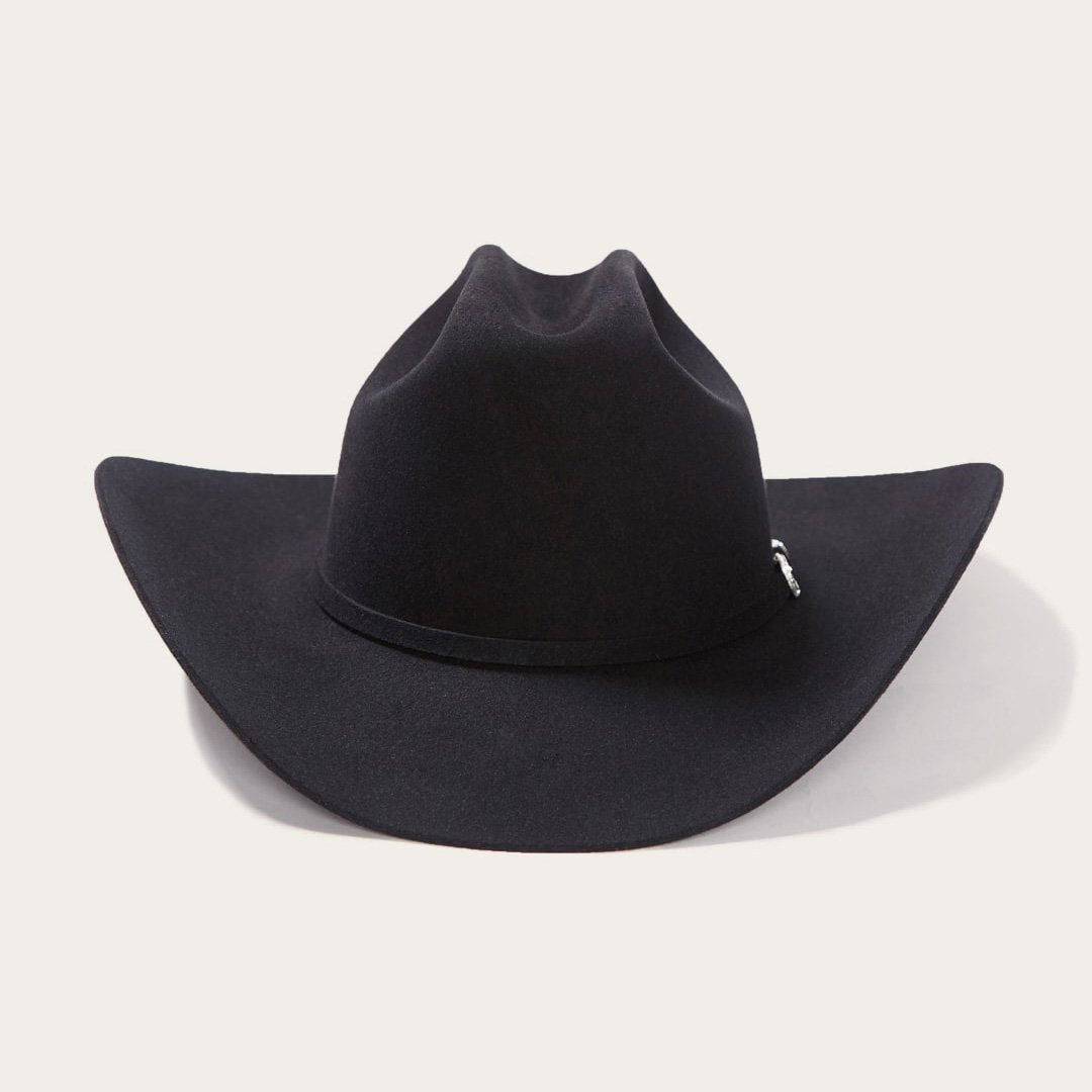 Lariat 5X Cowboy Hat - 4 5/8" Crown Black - Stetson