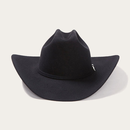 Lariat 5X Cowboy Hat - 4 5/8" Crown Black - Stetson