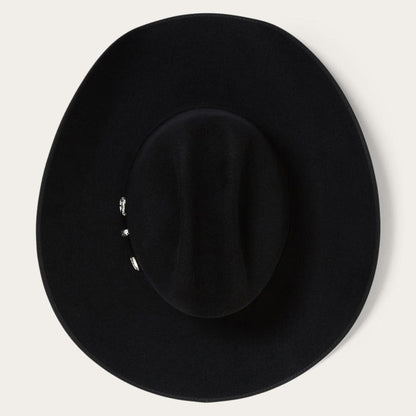Lariat 5X Cowboy Hat - 4 5/8" Crown Black - Stetson