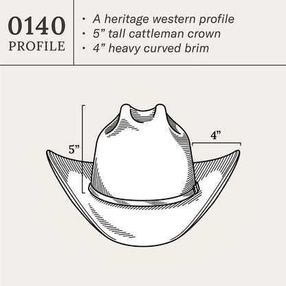 Mezcal 6X Cowboy Hat Silverbelly - Stetson