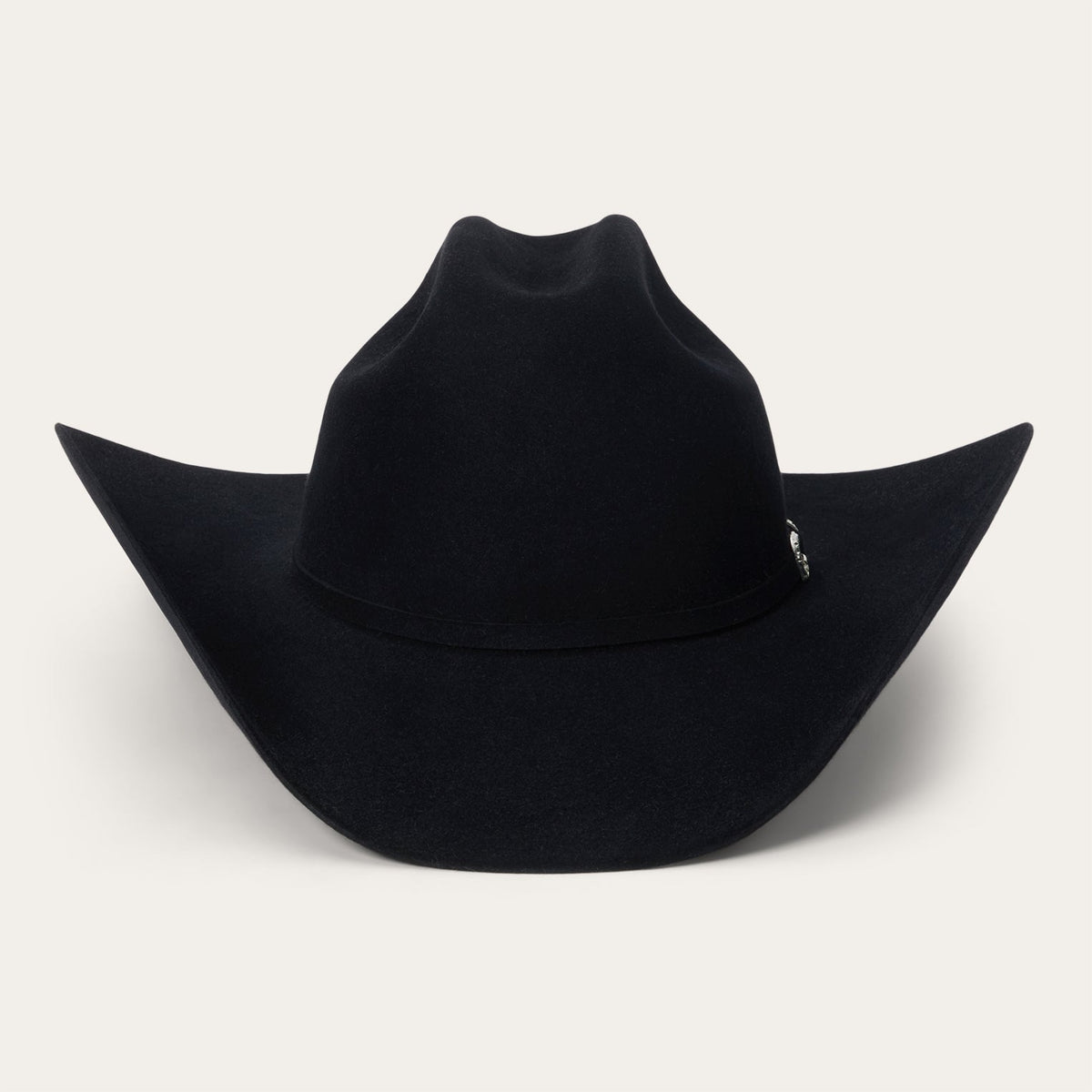 Lariat 5X Cowboy Hat - 4 1/4" Brim Black - Stetson