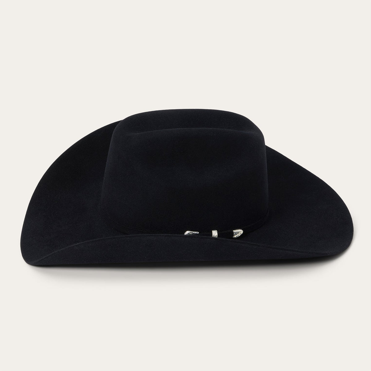 Lariat 5X Cowboy Hat - 4 1/4" Brim Black - Stetson